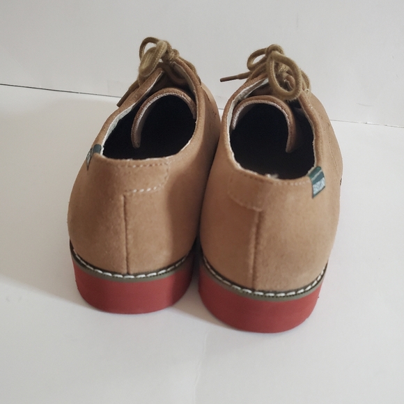 Eastland Buck Suede Leather Brown Oxford Lace Up Shoes Women's Size 6.5 - Picture 3 of 8